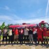 Hadapi Kemarau, Polres Pelabuhan Tanjung Perak Gandeng Damkar Siram Lahan Jagung Ketahanan Pangan
