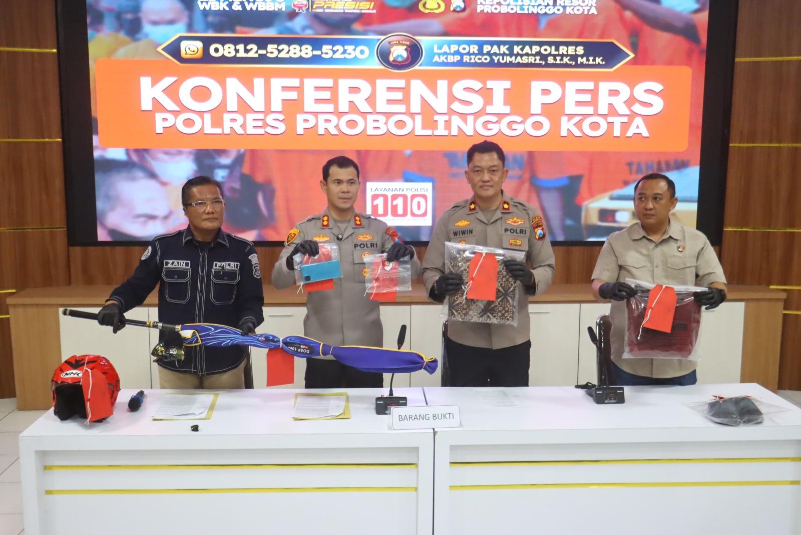 Kapolres Probolinggo Kota AKBP Rico Yumasri