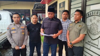 Unit Pelayanan Perempuan dan Anak (PPA) Satreskrim Polres Bangkalan mengamankan Tiga orang tersangka satu di antaranya di bawah umur.