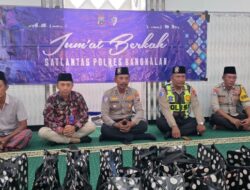 Jumat Berkah, Kasatlantas Polres Bangkalan Wujudkan Kepedulian Sosial Kepada Masyarakat