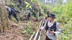 Polres Magetan dan Perhutani Perkuat Mitigasi Karhutla di Cemorosewu, Bangun Ilaran Api Sejauh 1,8 Km