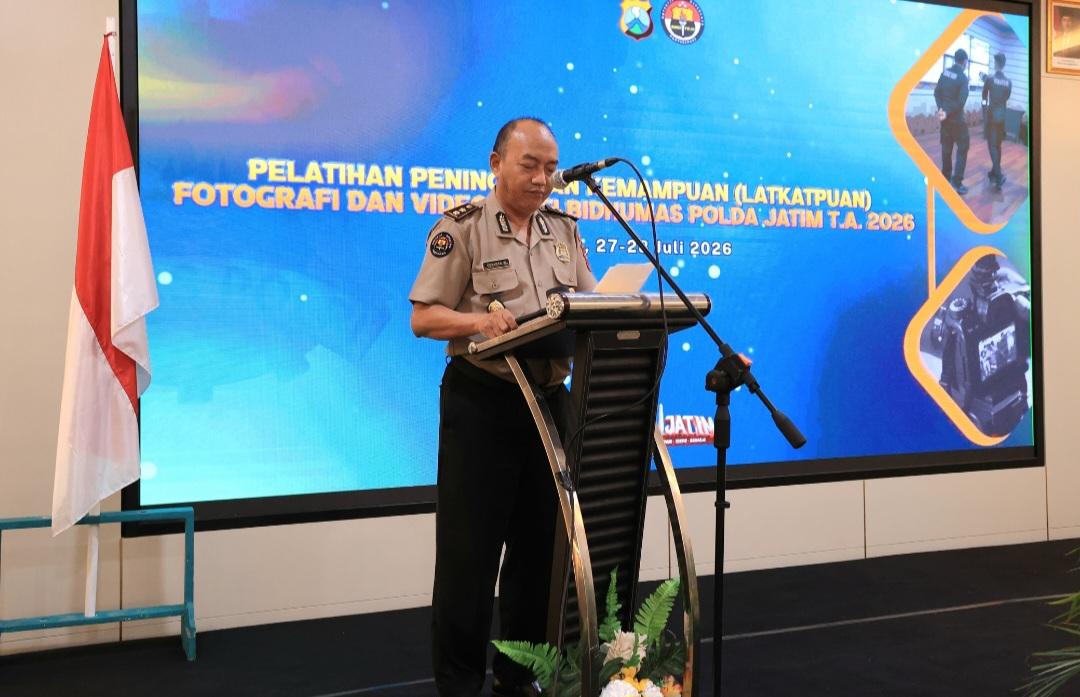 Kasubbid PID Bidhumas Polda Jatim AKBP Gunawan Wibosono