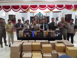 Langgar Izin Usaha, Tiga Toko Miras di Sidoarjo Ditutup Bupati Subandi