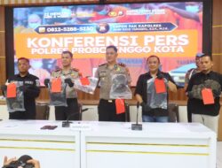 Polres Probolinggo Kota Ungkap Kasus Pembunuhan Manusia Silver, Dua Tersangka Diamankan
