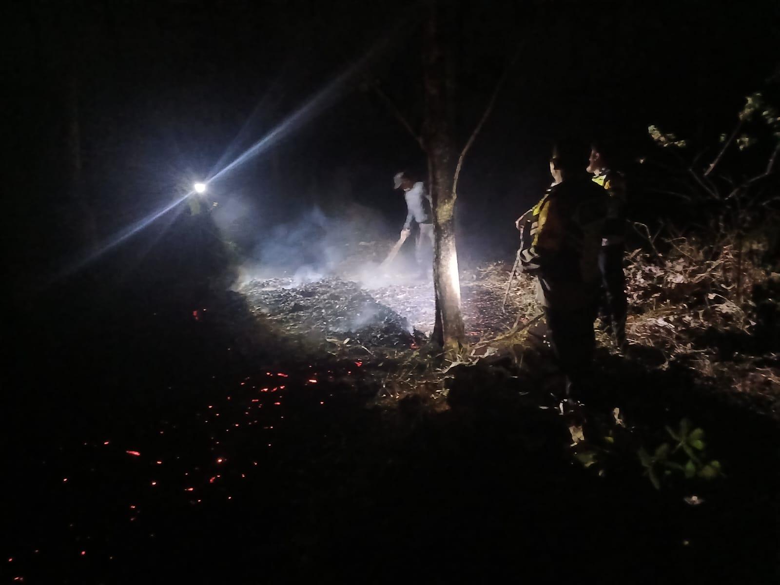 Polres Ngawi telah menyiapkan personel untuk menghadapi musim kemarau yang rawan terjadinya kebakaran hutan dan lahan (Karhutla).