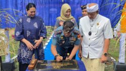 Komandan Kodaeral XI, Laksamana Muda TNI Joko Andriyanto, S.T., M.Tr.Hanla., M.A.P., meresmikan Sanggar Penyawangan Dharma