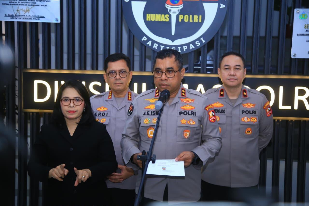 Kadivhumas Polri Irjen Pol. Johnny Eddizon Isir