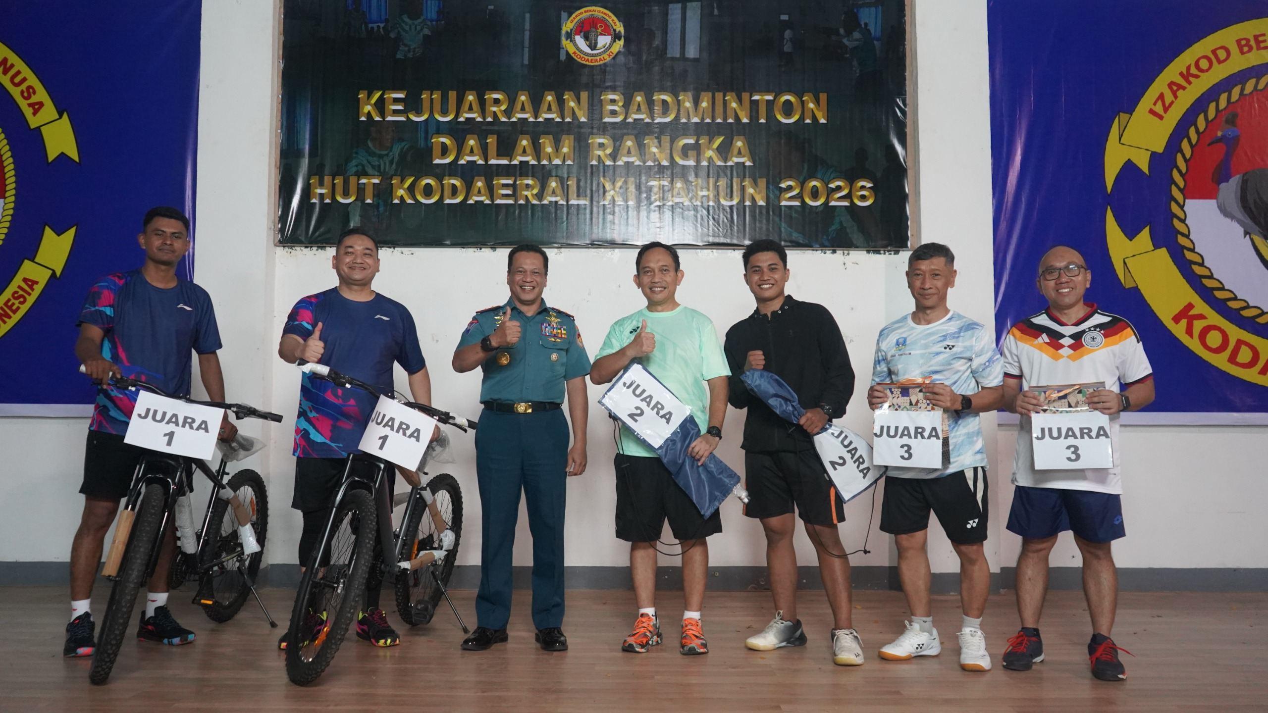 Komandan Kodaeral XI Laksda TNI Joko Andriyanto, S.T., M.Tr.Hanla., M.A.P.