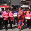 Polres Probolinggo dan Bhayangkari Salurkan Bantuan untuk Relawan Karhutla TNBTS di Bromo