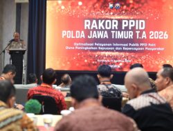 Rakor PPID Polda Jatim 2026 Perkuat Kepercayaan Publik melalui Keterbukaan Informasi