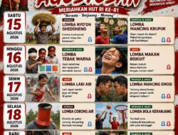 Rayakan HUT RI ke-81, Warga Petrah Gelar Kompetisi Nyu’un Geddeng Hingga Mancing Emosi Cara Rekatkan Silaturahmi