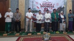 Muspika Tanah Merah Bersama IASS Gelar Malam Tasyakuran HUT ke-81 Kemerdekaan RI