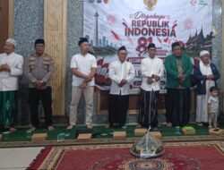 Muspika Tanah Merah Bersama IASS Gelar Malam Tasyakuran HUT ke-81 Kemerdekaan RI