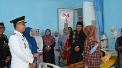 Wali Kota Langsa Jenguk Bayi Merah Putih dan Launching Inovasi Air Minum RO di RSUD