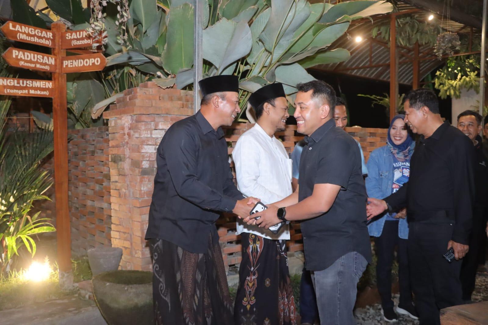 Kapolres Kediri, AKBP Dr. Muh. Wahyudin Latif saat bertemu Ketua PKDI Kabupaten Kediri