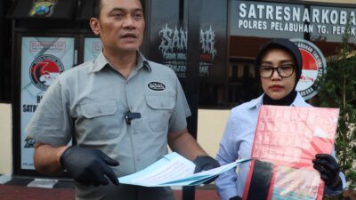 Polres Tanjung Perak Tangkap Residivis, 89,81 Gram Sabu Diamankan