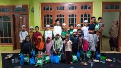 Tutup Rangkaian Lomba HUT RI ke-81, Panitia Kedai Arumiey Santuni Puluhan Anak Yatim