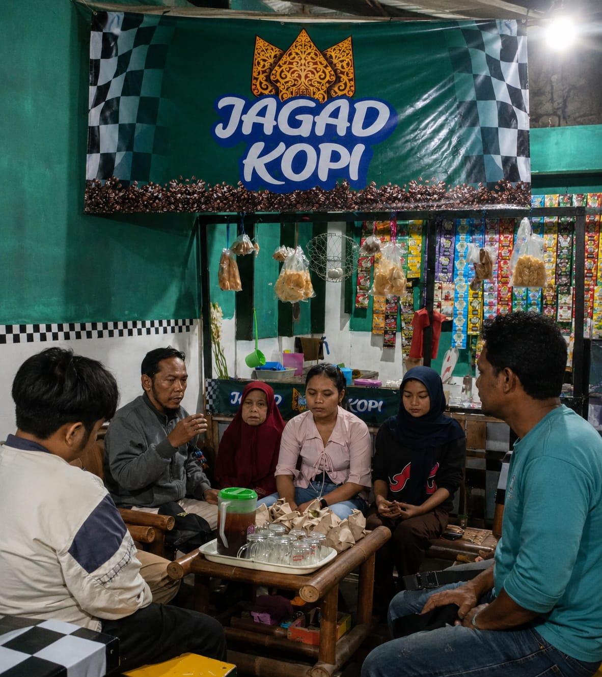 Mampir Rek! Warkop Jagad Kopi Resmi Dibuka di Jalan Pawiyatan Bubutan Surabaya