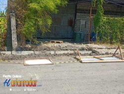 Abaikan Keselamatan Kerja, Proyek U-Ditch CV Sunan Drajat di Raya Ngemplak Sambikerep Pilih Kubur Transparansi Hidup-Hidup