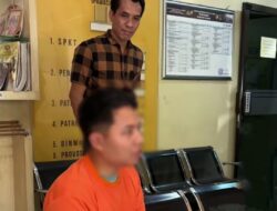 Maling Kursi Besi Taman Milik Pemkot Akhirnya Dibekuk Polsek Gubeng Surabaya 