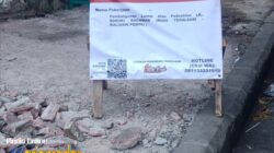 Akses Pejalan Kaki Terganggu | Proyek Pedestrian di Jalan Basuki Rachmad Dikeluhkan, Diduga Kurang Pengawasan 