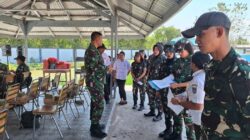 Empat Perwira Ikuti Seleksi Komandan Upacara HUT ke-81 Kemerdekaan RI di Papua Selatan