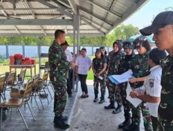 Empat Perwira Ikuti Seleksi Komandan Upacara HUT ke-81 Kemerdekaan RI di Papua Selatan