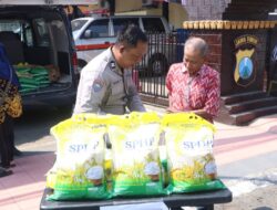 Polres Blitar Kota Gelar Gerakan Pangan Murah Sambut HUT Kemerdekaan RI ke-81