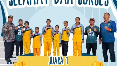 SDN Demangan I Putri Raih Emas O2PB, Zainal Alim: Jadi Pelecut Semangat Pelajar Bangkalan, Jumat (21/8/2026).