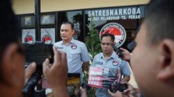 Kasat Resnarkoba Polres Pelabuhan Tanjung Perak AKP Adik Agus Putrawan, S.H., M.H..