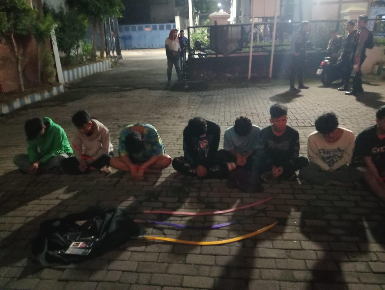 Polisi Gagalkan Rencana Tawuran 11 Remaja 2 Kelompok Diamankan