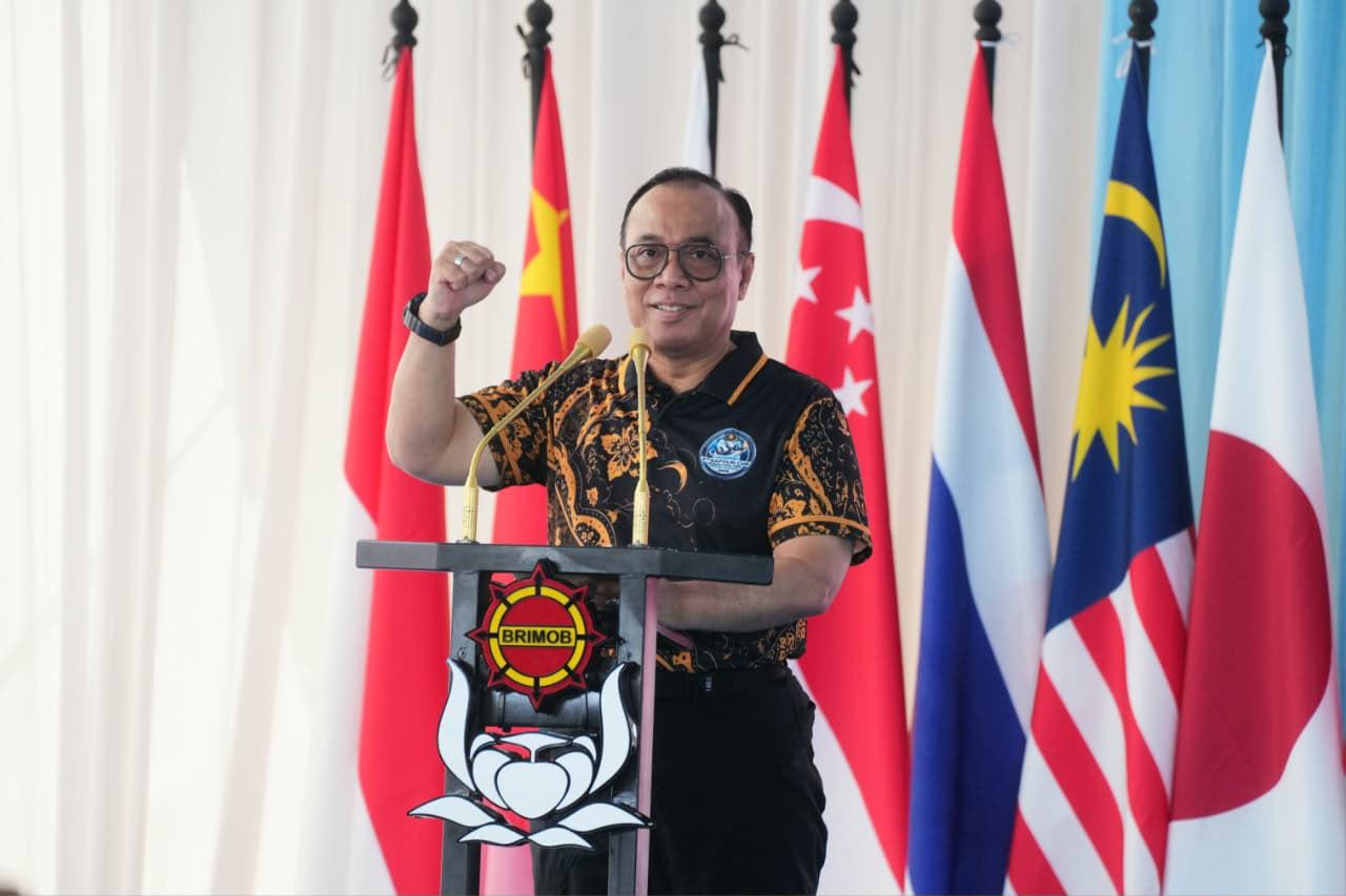 Wakapolri Komjen Pol. Dedi Prasetyo, mewakili Kapolri Jenderal Polisi Listyo Sigit Prabowo selaku Pembina Komite Olahraga Polri