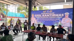Cangkrukan Ojol Kamtibmas, Polres Tanjung Perak Ajak Driver Jadi Pelopor Keselamatan