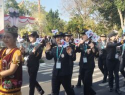 Parade 450 Polwan dari 43 Negara Meriahkan IAWP 2026 di Bali