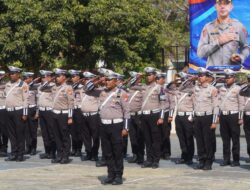 Peringati HUT Lalu Lintas Bhayangkara ke-71, Polres Bangkalan Tekankan Humanisme dan Keselamatan Masyarakat