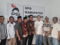 KPU Bangkalan Kunjungi DPD PSI Bangkalan, Bahas Persiapan Pemutakhiran Data Parpol Semester II
