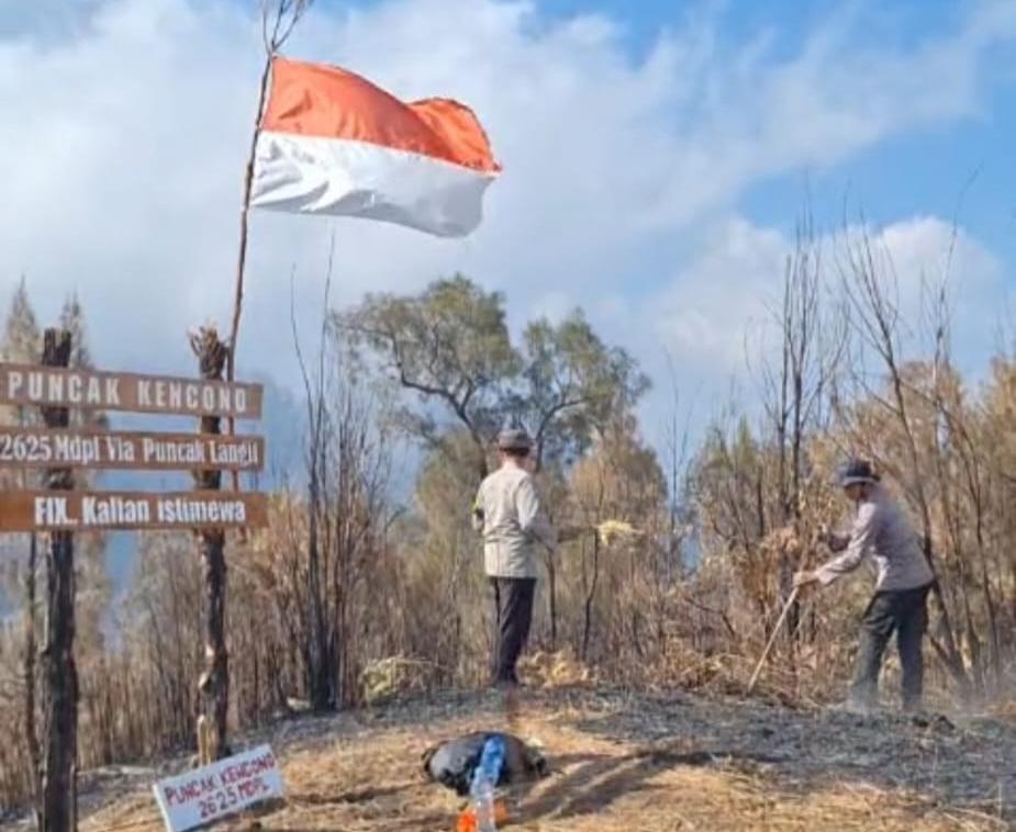 Polres Blitar dan Tim Gabungan Intensifkan Patroli Pemantauan Karhutla