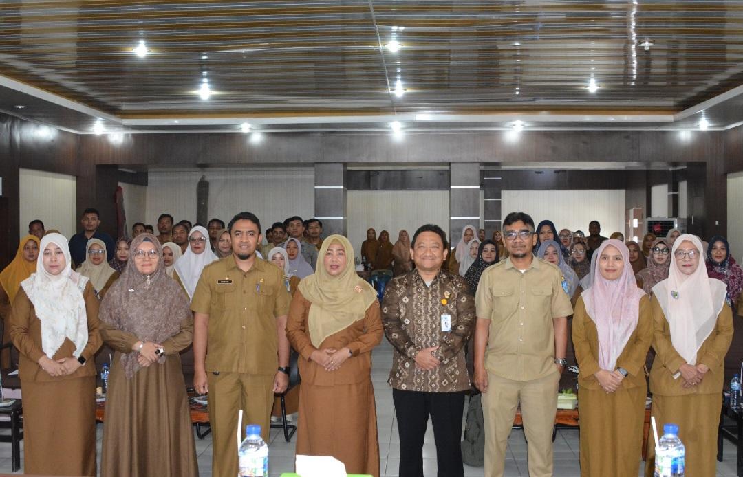 Pemko Langsa melalui Dinas Komunikasi, Informatika, Digital dan Perpustakaan terus mendorong percepatan digitalisasi kearsipan melalui Sosialisasi Percepatan Input Data SIKN dan JIKN