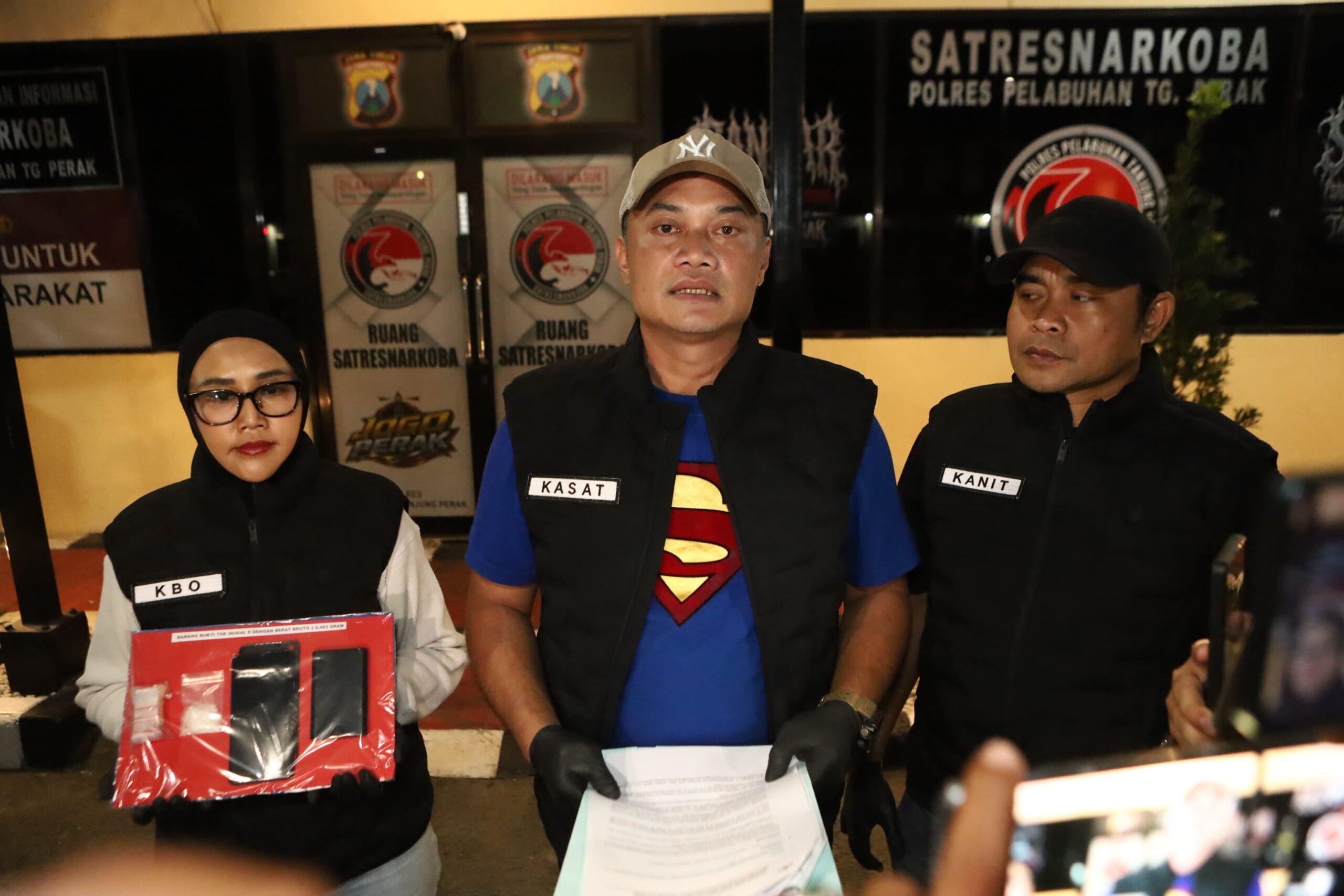 Kasat Resnarkoba Polres Pelabuhan Tanjung Perak, AKP Adik Agus Putrawan