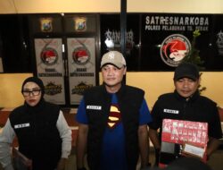 Polres Pelabuhan Tanjung Perak Amankan Pengedar Sabu di Lakarsantri, Sita 42 Gram Sabu