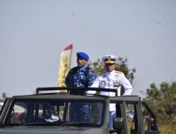 TNI Kuat Bersama Rakyat! Komandan Kodaeral XI Pimpin Upacara HUT ke-81 TNI di Papua Selatan