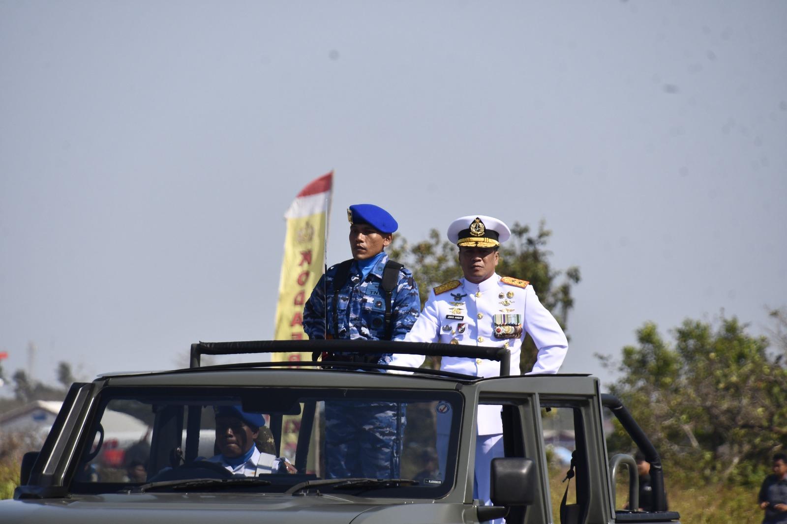 Komandan Kodaeral XI Pimpin Upacara HUT ke-81 TNI di Papua Selatan