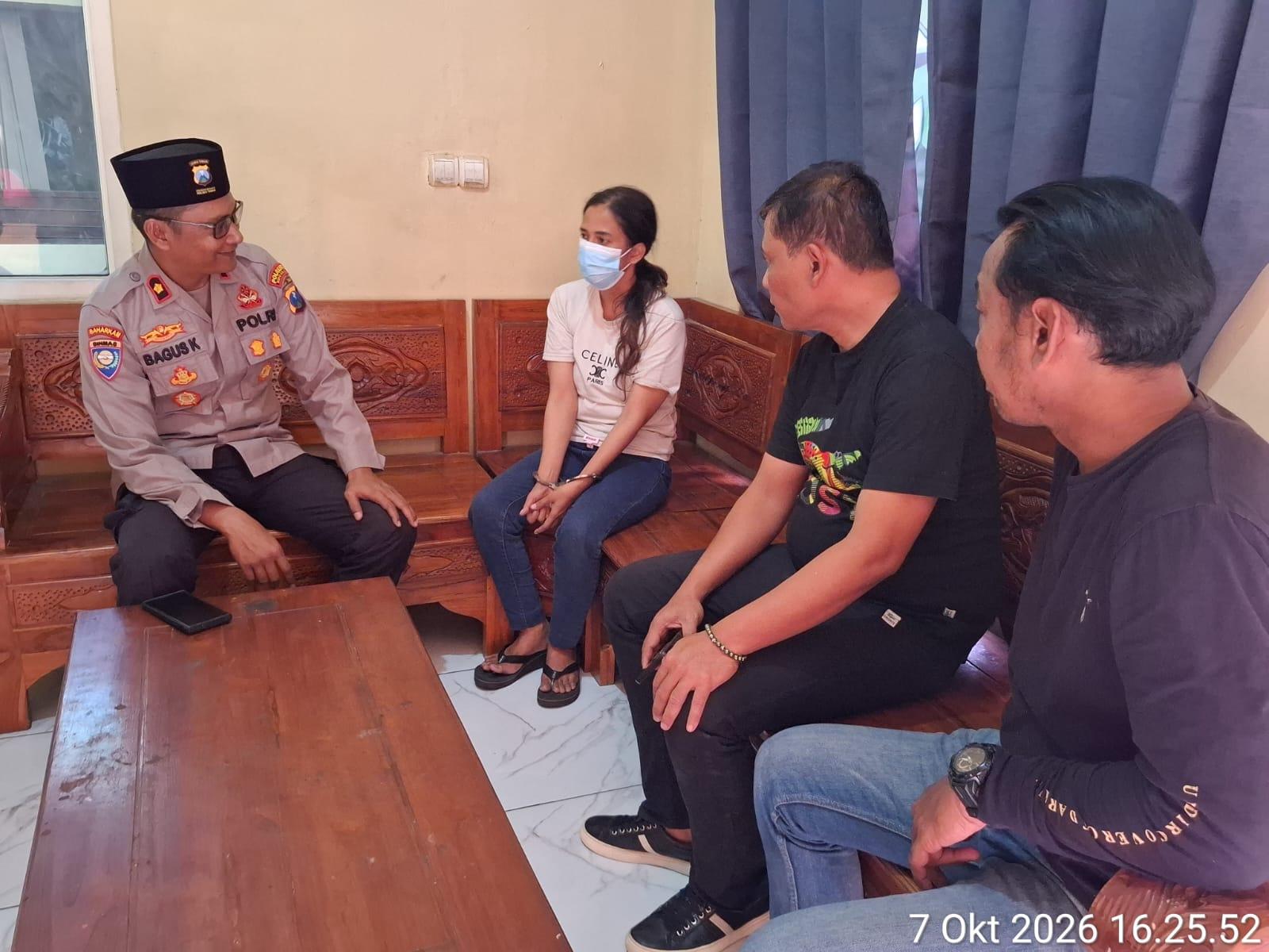 Emak-Emak Maling Motor di Sepanjang Sidoarjo Keburu Diciduk Massa