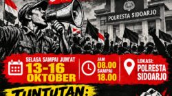 Aliansi Buruh Rakyat Gelar Aksi Empat Hari Beruntun