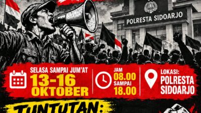 Aliansi Buruh Rakyat Gelar Aksi Empat Hari Beruntun