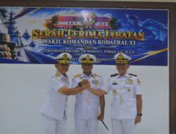 Komandan Kodaeral XI Pimpin Sertijab Wadan Kodaeral, Perkuat Estafet Kepemimpinan TNI AL di Papua Selatan