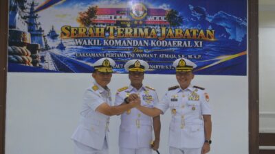 Komandan Kodaeral XI Pimpin Sertijab Wadan Kodaeral