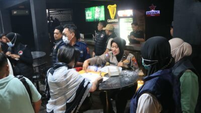 Polresta Tuban Gelar Razia THM