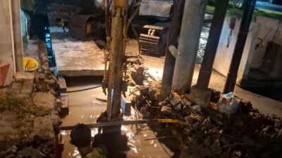 Pengawas Mengaku Sudah Meminta Pengeringan Galian, Pemasangan U-Ditch Diduga Terkendala Tanpa Kisdam