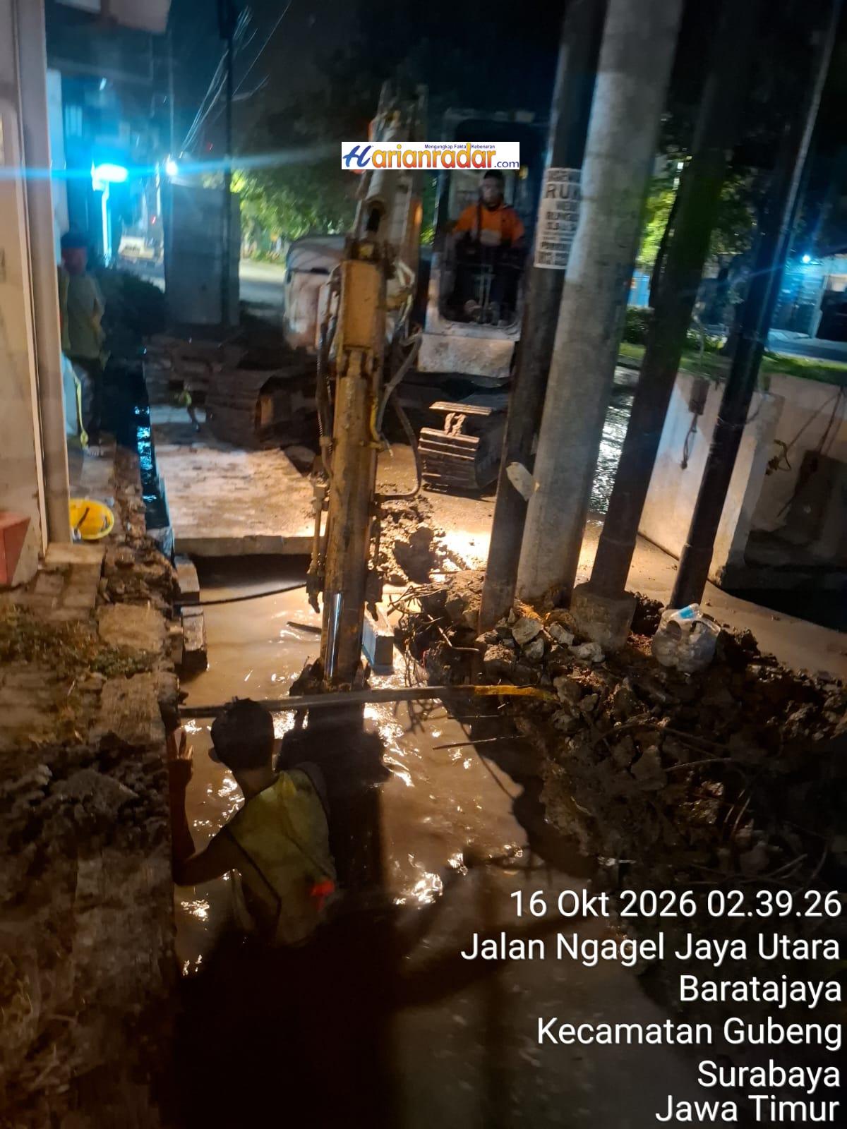 Pengawas Mengaku Sudah Meminta Pengeringan Galian, Pemasangan U-Ditch Diduga Terkendala Tanpa Kisdam